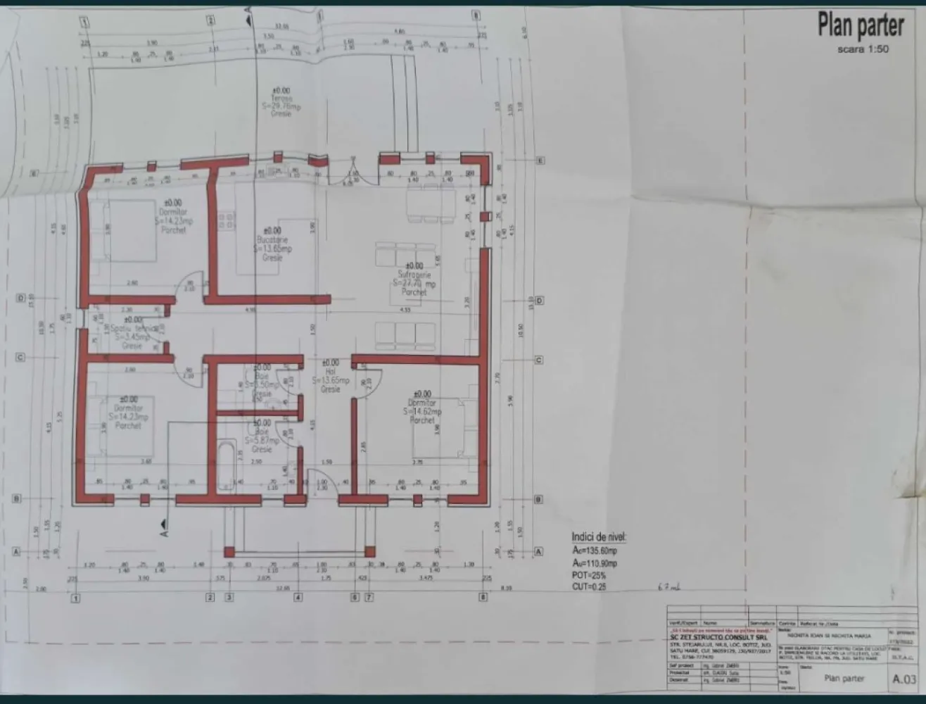 Casa de vanzare Comuna Botiz - Casa de vanzare de la 65.000 €
Suprafata terenului 550 m2 
Suprafata construita 170 m2, 3 camera, 2 bai, camera tehnica, living, bucatarie
Utilitati apa, gaz, canalizare, curent 
Zona foarte linistita
Drum infundat