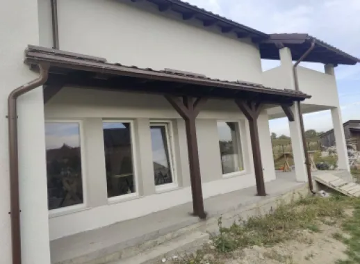 Casa noua de vanzare ( semifinisat) in Ruseni, com. Paulesti