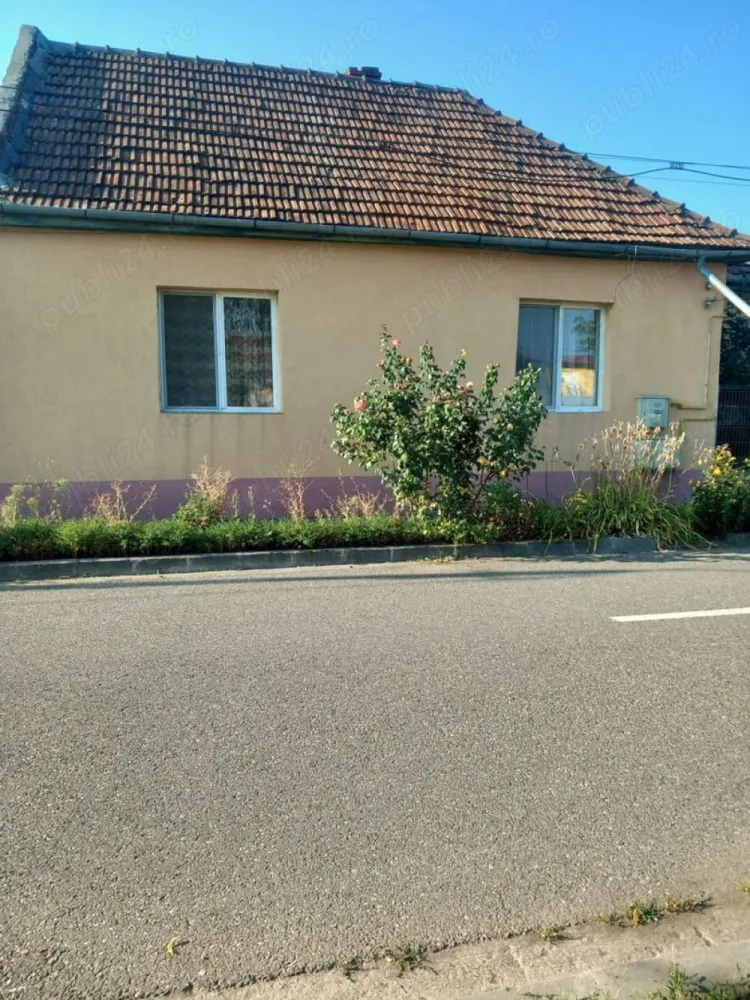 Casă + teren de vânzare - Casă de vânzare cu Su de 52,79 mp si Sc. de 71,60 mp + teren aferent de 197,5 mp având curte comuna cu vecinul situată în Satu Mare, str. Crivățul, nr. 5, jud. Satu Mare.
Casă a fost construită în 1965 este izolată si racordată la toate utilitățile, compusă din 2 camere, hol+baie, geamuri și ușă termopan se află într-o zona liniștită!
Pe teren se află construită o anexă (gen bucatarie de vară) cu posibilitatea de a mai construi încă o casă și a reparcela terenul.
Prețul este negociabil!