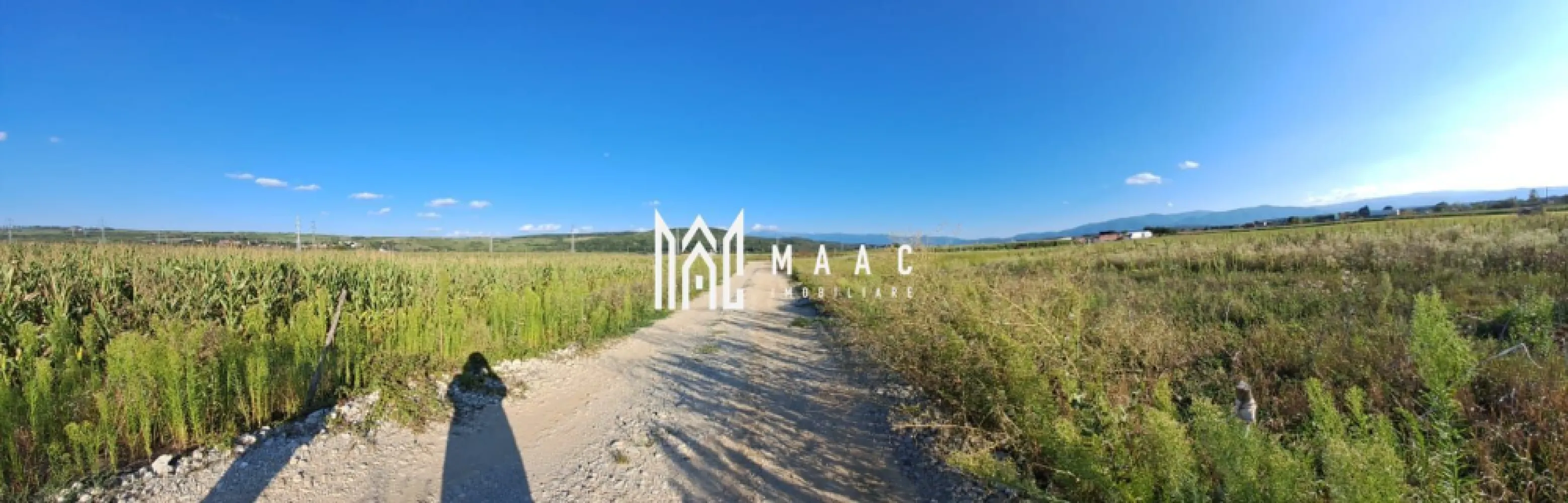 Teren extravilan cu PUZ I 500 mp I Șelimbăr -Bungard I Acces privat - MAAC Imobiliare propune spre vânzare o parcelă de teren extravilan cu suprafața de 500 mp + cotă parte drum Șelimbăr-Bungard ,după pod

Situat într-o zonă cu potențial de dezvoltare, acest teren extravilan este ideal pentru construcția unei anexe agricole sau amenajarea unei grădini personale.

Suprafață totală: 500 mp + cotă parte din drumul de acces

Front stradal: 21 m

Localizare: Șelimbăr, la doar 200 m de drumul principal

Acces: pe drum privat, zonă liniștită și ușor accesibilă

Destinație: anexă agricolă, grădină personală, investiție

Plan parcelar PUZ : în curs de realizare de către Primăria Șelimbăr

Utilități: la aproximativ 200 m distanță

Vecinătăți: peste 50 de parcele, unele deja construite

Acces, puncte de interes:
3 minute de Primăria Șelimbăr

7 minute de Mall (Shopping City Sibiu)

O alegere excelentă pentru cei care caută liniște, spațiu și potențial pe termen lung.

Pentru mai multe informații specificați că ați văzut anunțul cu ID: CP2503949.