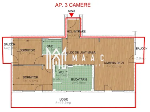 Logo MAAC IMOBILIARE logo