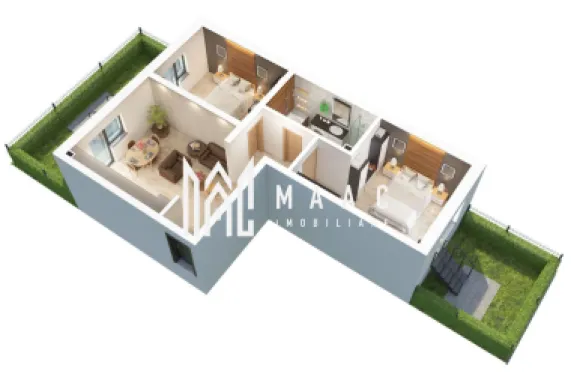 Apartament 3 Camere | Parter | Gradina |