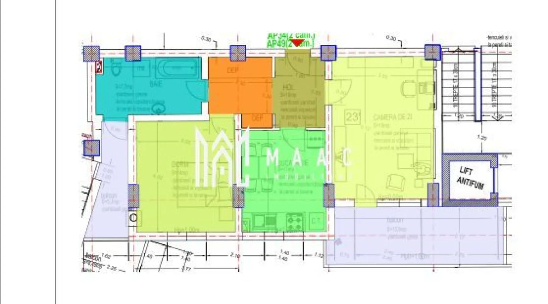 Apartament 2 camere I Nou I Terasa I Parcare I Hipodrom - MAAC Imobiliare - Vă propune spre achiziție un apartament modern într-un proiect rezidențial nou

Descoperiți apartamentul ideal, parte dintr-un ansamblu rezidențial de calitate, care combină confortul, siguranța și eleganța unui spațiu perfect compartimentat! 

Caracteristici principale 
🏡 Suprafață utilă: 63 mp 
🌅 Orientare: Sud – lumină naturală pe tot parcursul zilei 
🏢 Etaj: 1 din 4 
🚗 Parcare: Subterană - posibilitate de achiziționare

Compartimentare inteligentă
🔹 Living generos, perfect pentru relaxare 
🔹 Bucătărie decomandată, ideală pentru un spațiu organizat 
🔹 Dormitor confortabil
🔹 Baie modernă, dotată cu geam de aerisire 
🔹 Balcon cu acces din living, locul perfect pentru momente de relaxare 
🔹 Balcon de 7 mp destinat ca spatiu de depozitare.

Spații comune premium 
✅ Casă a scării elegantă, placată cu granit și iluminată inteligent 
✅ Acces securizat și interfon functional
✅ Trei ascensoare electrice de ultimă generație – funcționare silențioasă 
✅ Curte interioară amenajată – loc privat de joacă pentru copii, cu nisip, tobogan, leagăne și bănci 

Finisaje și dotări premium
- Ușă metalică antiefracție placată cu panou MDF Porta-Doors 
- Tâmplărie PVC cu 7 camere, geam termopan LOW-E, 3 foi de sticlă 
- Încălzire eficientă: centrală termică, calorifere din oțel și instalație PEX-AL-PE 
- Instalații electrice complete: tablou general, prize Schneider Sedna, pregătire pentru TV/Internet 
- Contorizare individuală: gaze, curent, apă 

Predare flexibilă – la alb sau la cheie
🔹 La alb: finisaje standard, pregătit pentru personalizare 
🔹 La cheie: cu gresie, faianță, parchet, obiecte sanitare și uși de interior – finisaje alese de dumneavoastră în limita unui buget 

📍 Locație ideală în cartierul Turnișor, cu acces facil către magazine, transport în comun și zona de Vest a orașului. 

👉 Un apartament ideal pentru cei care caută un spațiu modern, confortabil și bine poziționat!

Contactați echipa **MAAC Imobiliare** pentru detalii și programarea unei vizionări, specificând ID CP2500317! 📞✨
