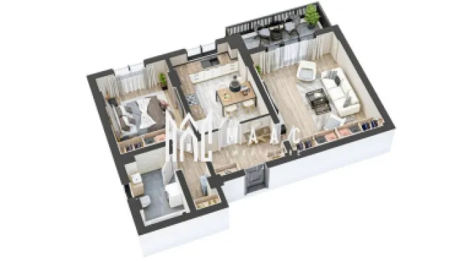 Apartament 2 camere I Nou I Decomandat I Balcon I Hipodrom