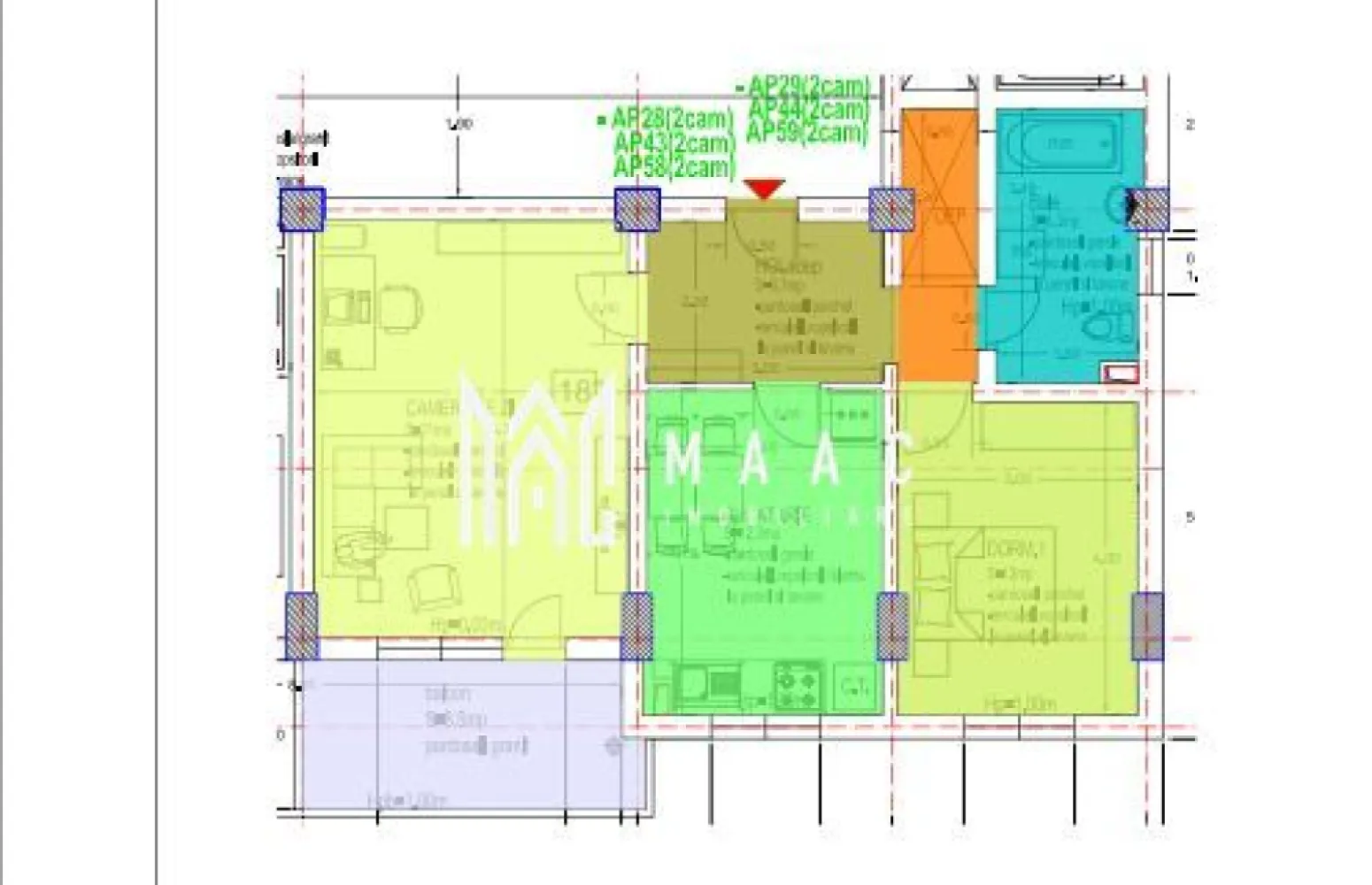 Apartament nou 2 camere I La cheie I 61 + 9 mp I Hipodrom - MAAC Imobiliare - Vă propune spre achiziție un apartament modern într-un proiect rezidențial nou

Descoperiți apartamentul ideal, parte dintr-un ansamblu rezidențial de calitate, care combină confortul, siguranța și eleganța unui spațiu perfect compartimentat! 

Caracteristici principale 
Suprafață utilă: 61 mp 
Orientare: Sud – lumină naturală pe tot parcursul zilei 
Etaj: 1 din 4 
Parcare: Subterană - posibilitate de achiziționare

Compartimentare inteligentă
Living generos, perfect pentru relaxare 
Bucătărie decomandată, ideală pentru un spațiu organizat 
Dormitor confortabil
Baie modernă, dotată cu geam de aerisire 
Balcon cu acces din living, locul perfect pentru momente de relaxare 

Spații comune premium 
Casă a scării elegantă, placată cu granit și iluminată inteligent 
Acces securizat și interfon functional
Trei ascensoare electrice de ultimă generație – funcționare silențioasă 
Curte interioară amenajată – loc privat de joacă pentru copii, cu nisip, tobogan, leagăne și bănci 

Finisaje și dotări premium
- Ușă metalică antiefracție placată cu panou MDF Porta-Doors 
- Tâmplărie PVC cu 7 camere, geam termopan LOW-E, 3 foi de sticlă 
- Încălzire eficientă: centrală termică, calorifere din oțel și instalație PEX-AL-PE 
- Instalații electrice complete: tablou general, prize Schneider Sedna, pregătire pentru TV/Internet 
- Contorizare individuală: gaze, curent, apă 

Predare flexibilă – la alb sau la cheie
La alb: finisaje standard, pregătit pentru personalizare 
La cheie: cu gresie, faianță, parchet, obiecte sanitare și uși de interior – finisaje alese de dumneavoastră în limita unui buget 

Un apartament ideal pentru cei care caută un spațiu modern, confortabil și bine poziționat!

Contactați echipa **MAAC Imobiliare** pentru detalii și programarea unei vizionări, specificând ID CP2499993