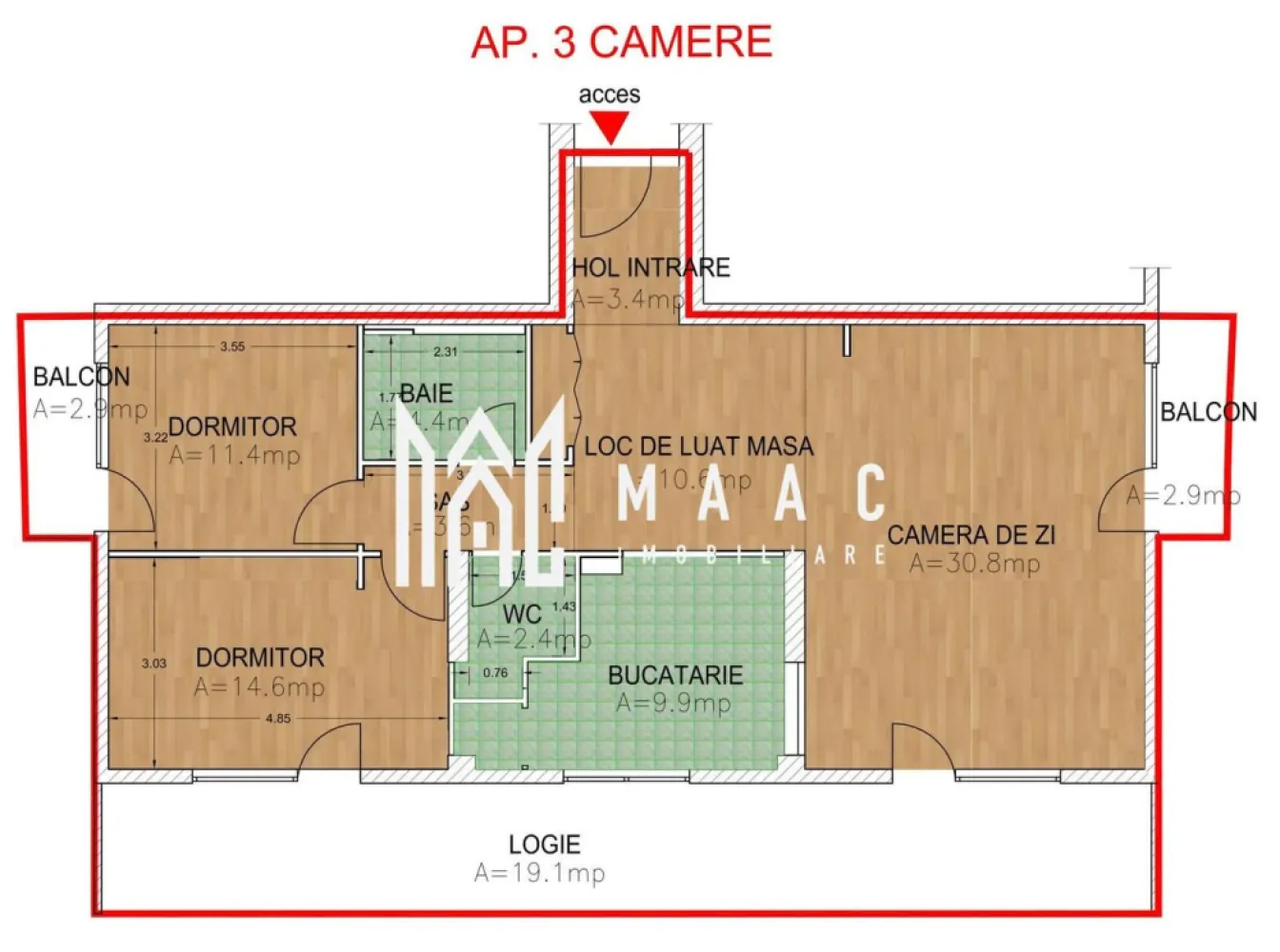Apartament modern I La cheie I 3 camere I Lift I Hipodrom - Descoperiți un apartament spațios și bine gândit, perfect pentru confort și funcționalitate. Compartimentarea eficientă include living generos, dormitoare luminoase și bucătărie modernă, toate gândite pentru a vă oferi spațiu și libertate de mișcare.

Dotările de calitate includ: ✅ Ușă metalică antiefracție Porta-Doors pentru siguranță maximă ✅ Tâmplărie PVC cu 7 camere și geam termopan LOW-E pentru izolare termică și fonică optimă ✅ Instalație termică cu centrală proprie, calorifere din oțel și distribuție eficientă ✅ Pereți interiori tencuiți, gletuiți și zugrăviți într-o nuanță modernă ✅ Instalații electrice de calitate, prize și întrerupătoare Schneider Sedna ✅ Balcon generos, finisat cu parapet elegant și gresie antiderapantă.

Construcția beneficiază de spații comune interioare finisate, cu scări placate cu granit, balustrade din țeavă rectangulară și plafoniere cu senzori de mișcare pentru un plus de confort. Accesul este securizat, iar clădirea este dotată cu trei ascensoare electrice de ultimă generație, cu funcționare silențioasă.

Spațiile exterioare sunt iluminate inteligent, iar curtea interioară va fi amenajată cu loc de joacă privat, dotat cu nisip, tobogan, leagăne și bănci, oferind un mediu sigur și plăcut pentru cei mici. În plus, imobilul dispune de locuri de parcare supraterane și subterane.

Pentru confort maxim, apartamentul poate fi predat complet finisat, cu gresie, faianță, parchet, obiecte sanitare și uși de interior, toate alese în funcție de preferințele dumneavoastră, în limita unui buget prestabilit.

Această locuință reprezintă alegerea ideală pentru cei care își doresc calitate, siguranță și un spațiu modern, pregătit să devină „acasă”.

📍 Nu ratați această oportunitate! Contactați-ne pentru detalii și vizionări, specificând ID CP2499696.
