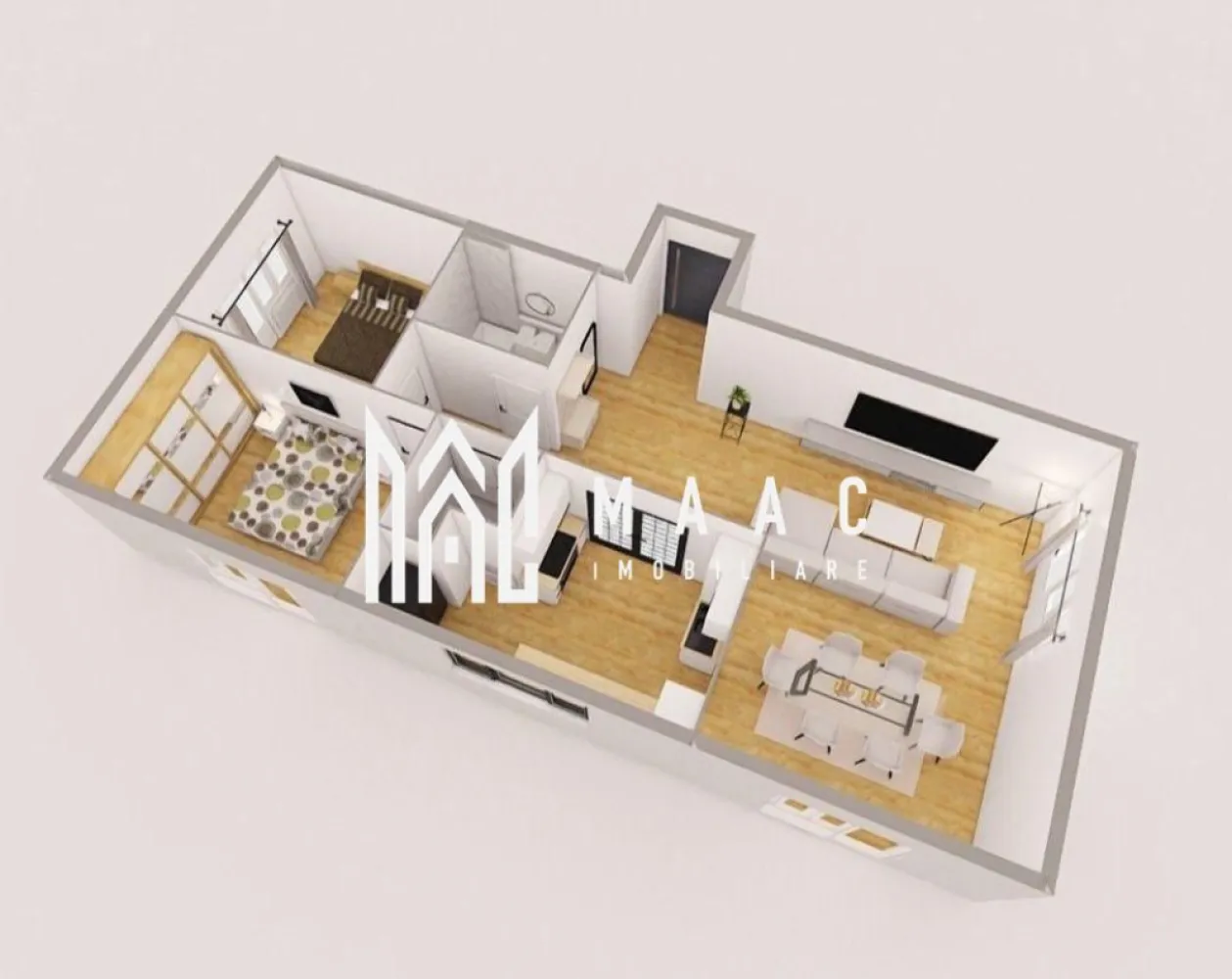 Apartament modern I La cheie I 3 camere I Lift I Hipodrom - Descoperiți un apartament spațios și bine gândit, perfect pentru confort și funcționalitate. Compartimentarea eficientă include living generos, dormitoare luminoase și bucătărie modernă, toate gândite pentru a vă oferi spațiu și libertate de mișcare.

Dotările de calitate includ: ✅ Ușă metalică antiefracție Porta-Doors pentru siguranță maximă ✅ Tâmplărie PVC cu 7 camere și geam termopan LOW-E pentru izolare termică și fonică optimă ✅ Instalație termică cu centrală proprie, calorifere din oțel și distribuție eficientă ✅ Pereți interiori tencuiți, gletuiți și zugrăviți într-o nuanță modernă ✅ Instalații electrice de calitate, prize și întrerupătoare Schneider Sedna ✅ Balcon generos, finisat cu parapet elegant și gresie antiderapantă.

Construcția beneficiază de spații comune interioare finisate, cu scări placate cu granit, balustrade din țeavă rectangulară și plafoniere cu senzori de mișcare pentru un plus de confort. Accesul este securizat, iar clădirea este dotată cu trei ascensoare electrice de ultimă generație, cu funcționare silențioasă.

Spațiile exterioare sunt iluminate inteligent, iar curtea interioară va fi amenajată cu loc de joacă privat, dotat cu nisip, tobogan, leagăne și bănci, oferind un mediu sigur și plăcut pentru cei mici. În plus, imobilul dispune de locuri de parcare supraterane și subterane.

Pentru confort maxim, apartamentul poate fi predat complet finisat, cu gresie, faianță, parchet, obiecte sanitare și uși de interior, toate alese în funcție de preferințele dumneavoastră, în limita unui buget prestabilit.

Această locuință reprezintă alegerea ideală pentru cei care își doresc calitate, siguranță și un spațiu modern, pregătit să devină „acasă”.

📍 Nu ratați această oportunitate! Contactați-ne pentru detalii și vizionări, specificând ID CP2499696.