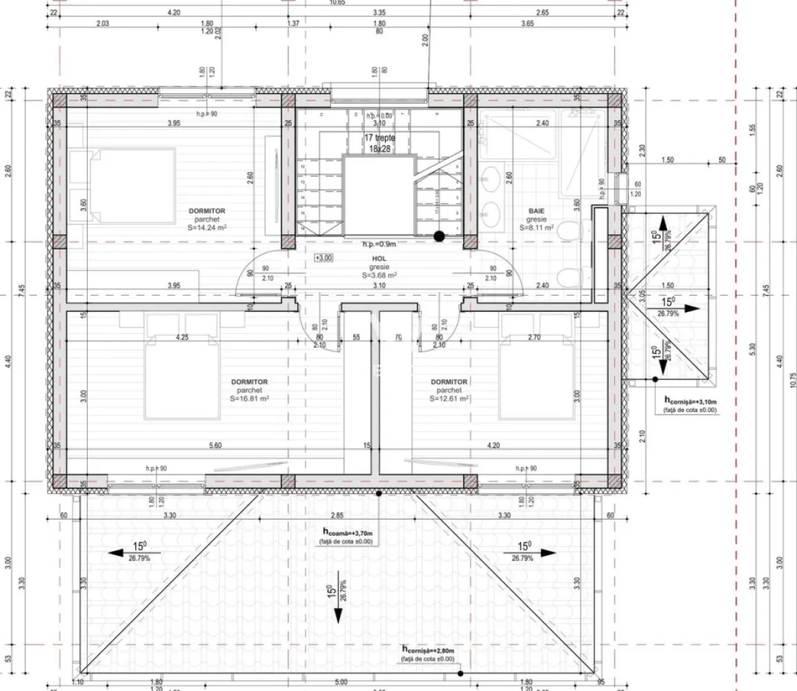 Casa individuala, teren 320 mp, Sibiu, Selimbar - Casa noua cu 4 camere, 2 bai - Selimbar, Sibiu - spatiu si confort pentru familie

Casa individuala situata in zona Primariei Selimbar.

Suprafata utila: 120 mp,
Teren: 320 mp 

Parter : hol acces, baie, spatiu tehnic si depozitare, bucatarie open space cu living si acces pe o terasa generoasa acoperita. La cerere se poate separa bucataria. 
Etaj: 3 dormitoare, hol si baie
Pod - spatiu depozitare sau poate fi adaptat - prevazut cu 2 geamuri tip iluminator si instalatie electrica.
Placa de beton izolata cu polistiren extrudat pentru o izolare termica si fonica intre etaje.

Casa se preda la interior la stadiu de ALB: pereti finisati cu lavabila, centrala termica, incalzire in pardoseala, termostate in fiecare incapere, instalatii sanitare si electrice pe pozitie, geamuri termopan 5 camere, 3 foi de sticla
Exterior casa la CHEIE: izolatie polistiren 10cm, decorativa, pervaze geamuri, alimentare pentru camere de supraveghere si alarma, poarta acces pietonal si auto, curte pavata cale acces pietonal si parcare auto.

Pret : 250.000 euro
Cash sau credit bancar
Detalii si vizionare: 0752.088.381 Roxana