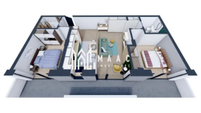 Apartament rezidențial I 3 Camere I Parcare I Selgros