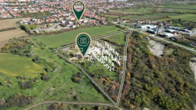 Teren strategic de 35.000 mp cu destinație industrială, rezidențială sau mixtă