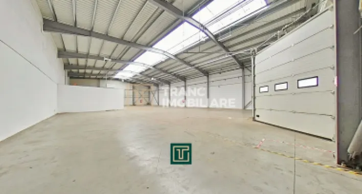 Hală industrială 704 mp de vânzare în Zona Industrială Sud Arad – acces TIR și r