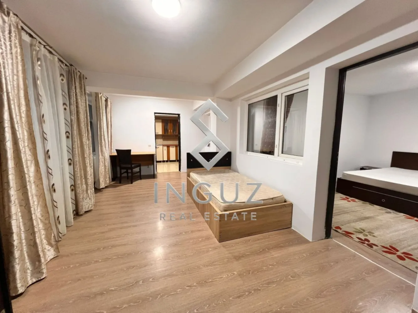 De închiriat – Apartament 2 camere | 75 mp | Doamna Ghica – Sector 2 - De închiriat – Apartament 2 camere | 75 mp | Doamna Ghica – Sector 2

Se oferă spre închiriere un apartament spațios cu 2 camere, situat la parter, pe Strada Dobrici nr. 57–59, în zona Doamna Ghica – Sector 2.

Apartamentul are aproximativ 75 mp și este ideal pentru familii care caută liniște, spațiu și confort într-o zonă sigură și bine conectată.

Detalii apartament:

• 2 camere
• Aproximativ 75 mp
• Compartimentare practică și spațioasă
• Parter – acces facil
• Curte comună
• Loc de parcare
• Centrală proprie
• Zonă liniștită și sigură

Locație excelentă:

• Doamna Ghica – Sector 2
• Aproape de Colentina și Șoseaua Pantelimon
• În apropiere de Parcul Plumbuita
• Transport public, magazine și farmacii în apropiere

Preț:
• 600 € / lună – pentru familii
• 650 € / lună – pentru muncitori

Pentru detalii și vizionări:

INGUZ Real Estate