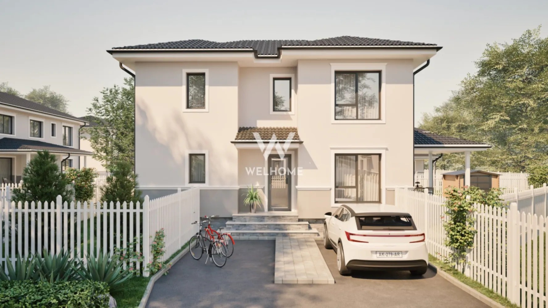 Casa Individuala cu teren generos - Sura Mica - Situat într-un ansamblul rezidențial nou cu 100 de case, tip duplex si individuale, la doar câteva minute de Sibiu, acest duplex poate deveni acasă pentru tine.

- Suprafata utila: 121 mp
- Suprafata teren: 469 mp, curte libera: 367 mp
- La parter: living, birou/dormitor, bucatarie, baie, camara, iesire pe terasa acoperita de 18 mp.
- La etaj: 3 dormitoare, unul cu baie proprie, baie, hol. 
- Pod de 68 mp
- Predare LA ALB la INTERIOR: Pereți tencuiți, gletuiți, plus strat de amorsă, pardoseli cu șapă mecanizată, instalații electrice, tablou electric curenți tari și curenți slabi, instalație sanitară completă, fără obiecte sanitare, centrală termică Ariston de 24 kW, încălzire în pardoseală Uponor, infrastructură cablată pentru termostate, ușă la intrare.
- Casa se preda LA CHEIE la EXTERIOR: Fațade cu tencuială decorativă, tâmplărie din PVC cu 3 foi de sticlă și profil de 5 camere, glafuri la geamuri, pe exterior, contoare de utilități montate la limita de proprietate (apometru, electric, gaz), gard alb în stil american, cu poartă de acces pietonală, 2 locuri de parcare pavate cu dale din beton - în fața casei, alei și trotuare amenajate în jurul fiecărei locuințe.

Caracteristici constructie: Cadre din beton armat, zidărie portantă din cărămidă de 25 cm și compartimentări din cărămidă de 11,5 / 25 cm, termoizolație cu polistiren de 15 cm, planșeu din beton inclusiv între etajul 1 și pod, acoperiș tip șarpantă din lemn, cu învelitoare din țiglă ceramică gri, terasă acoperită cu țiglă ceramică gri. 

Programeaza o vizionare! 

Pret: 184.000 euro + Tva 

* Se accepta plata cu credit ipotecar cu avans minim 25%. 
* Se accepta si plata cu criptomonede.

Contact:Cosmin-0743292794