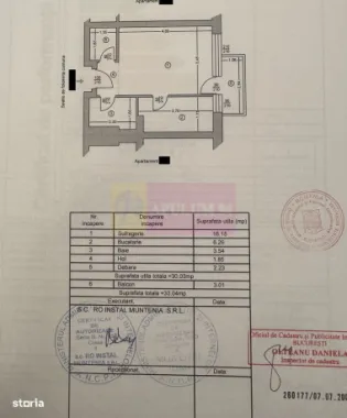 Garsonieră cu balcon Complexul Rasarit de Soare, Titan