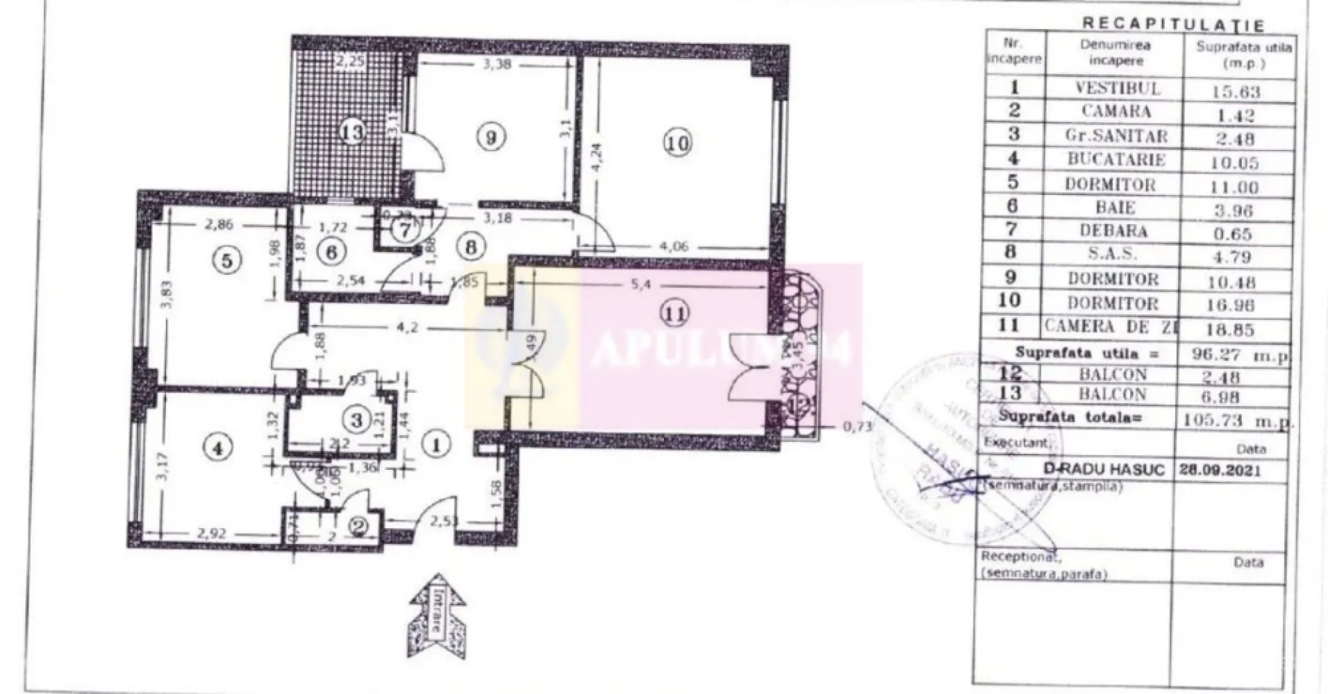 Vanzare apartament 4 camere Piata Unirii fantani, metrou - Va oferim spre vanzare un apartament de 4 camere la Piata Unirii stradal, la etajul 1/8, decomandat, renovat, cu 2 grupuri sanitare, si 2 balcoane, cu o bucatarie mare de 11mp.
Pentru detalii suplimentare si vizionari va rog sa contactati agentul Dona Camelia 0733.683.461