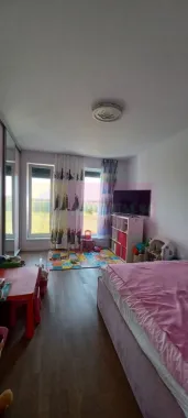 Săbăreni, casă nouă 116 mp utili, curte 608, în apropierea pădurii