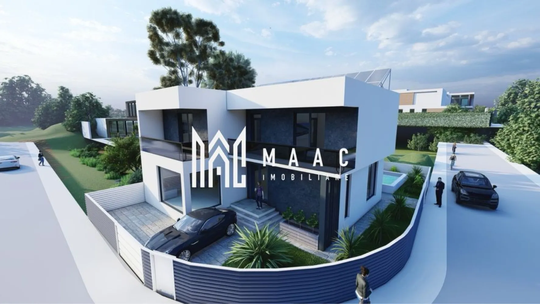 Casa individuala | P+1 | La cheie | Teren 300 MP | Sura Mica - MAAC Imobiliare vă prezintă spre vânzare o casă în stil minimalist, cu un proiect arhitectural deosebit, construită pe un teren de 300 mp. Casa se află în prezent în construcție, având fundația deja turnată, iar predarea se poate face fie la stadiul de „roșu” pe interior si finisată exterior, cu tâmplărie PVC montată.

Se acceptă și plata în tranșe.

Detalii proprietate:
Suprafață construită: 240 mp
Suprafață utilă: 200 mp
Suprafață teren: 300 mp
Curte liberă: aproximativ 180 mp
Regim de înălțime: Parter + Etaj
2 intrări separate
Terasă betonată și placată cu gresie
Spațiu pregătit pentru jacuzzi exterior sau posibilitate de amenajare garaj

Compartimentare:
Primul nivel:
Living open-space cu bucatarie si iesire pe terasa
Zonă de dining
Dormitor
Baie

Etaj:
3 dormitoare si baie in fiecare dormitor, cu exceptia unuia
Dressing în fiecare dormitor
Balcoane la fiecare dormitor

Utilități:
Gaz
Curent electric
Apă
Canalizare
Internet prin fibră optică

Prețuri:
217.000 € – la stadiul „roșu”
254.000 € – finisată exterior, cu geamuri montate, gard finalizat, curte amenajată și decorativă aplicată.

Pentru mai multe detalii sau pentru programarea unei vizionări, vă rugăm să ne contactați și să menționați ID-ul proprietății: CP3086717
