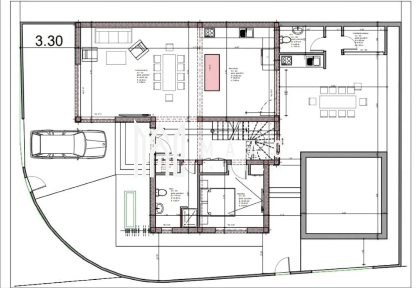 Casa individuala | P+1 | La cheie | Teren 300 MP | Sura Mica - MAAC Imobiliare vă prezintă spre vânzare o casă în stil minimalist, cu un proiect arhitectural deosebit, construită pe un teren de 300 mp. Casa se află în prezent în construcție, având fundația deja turnată, iar predarea se poate face fie la stadiul de „roșu” pe interior si finisată exterior, cu tâmplărie PVC montată.

Se acceptă și plata în tranșe.

Detalii proprietate:
Suprafață construită: 240 mp
Suprafață utilă: 200 mp
Suprafață teren: 300 mp
Curte liberă: aproximativ 180 mp
Regim de înălțime: Parter + Etaj
2 intrări separate
Terasă betonată și placată cu gresie
Spațiu pregătit pentru jacuzzi exterior sau posibilitate de amenajare garaj

Compartimentare:
Primul nivel:
Living open-space cu bucatarie si iesire pe terasa
Zonă de dining
Dormitor
Baie

Etaj:
3 dormitoare si baie in fiecare dormitor, cu exceptia unuia
Dressing în fiecare dormitor
Balcoane la fiecare dormitor

Utilități:
Gaz
Curent electric
Apă
Canalizare
Internet prin fibră optică

Prețuri:
217.000 € – la stadiul „roșu”
254.000 € – finisată exterior, cu geamuri montate, gard finalizat, curte amenajată și decorativă aplicată.

Pentru mai multe detalii sau pentru programarea unei vizionări, vă rugăm să ne contactați și să menționați ID-ul proprietății: CP3086717