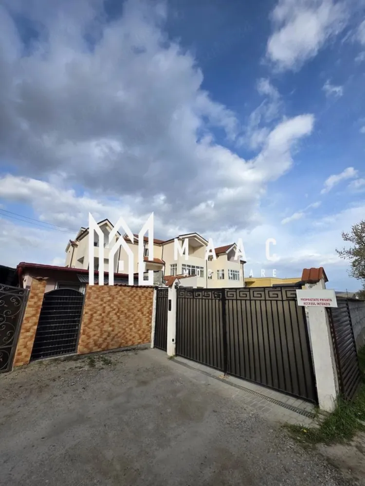 Spatiu 210 mp | Apartament 3 camere | Teren 164 mp | - MAAC Imobiliare vă propune spre vânzare o proprietate rară și versatilă, amplasată într-una dintre cele mai apreciate și liniștite zone de vile din Râmnicu Vâlcea – zona Aurelian Sacerdoteanu. Proprietatea beneficiază de acces rapid din Strada Aurelian Sacerdoteanu către strada privată Dumitru Miulescu, oferind intimitate, siguranță și un cadru exclusivist.
Situată la demisolul unei clădiri elegante tip vilă, cu regim redus de înălțime și doar 10 apartamente, proprietatea însumează 210 mp utili și este compusă din două unități alăturate, ideale atât pentru activități comerciale, cât și pentru locuire sau investiție.
Caracteristici principale:
Suprafață utilă totală: 210 mp
Teren privat exclusiv: 164 mp
2 locuri de parcare private
1 loc de parcare suplimentar pe strada Dumitru Miulescu
Acces securizat prin porți automatizate și videointerfon
Zonă exclusivistă și foarte liniștită
Ideală pentru business, investiție sau locuință premium
Compartimentare – Spațiu principal 150 mp:
8 camere
Dressing
Bucătărie mobilată și utilată
2 băi moderne
Spații generoase și eficient compartimentate
Compartimentare – Apartament 60 mp:
3 camere
Baie
Hol
Posibilitate de utilizare independentă sau extindere a spațiului principal
Dotări și beneficii:
Bucătărie complet mobilată și utilată
Acces securizat cu videointerfon
Porți automatizate cu telecomandă
Spațiu perfect uscat, fără igrasie
Temperatură constantă pe tot parcursul anului
Costuri reduse de întreținere și eficiență termică ridicată
Acte la zi
Avantaje majore:
Teren privat perimetral de 164 mp ce oferă control și intimitate
Posibilitate de utilizare mixtă – business și locuire
Locație premium într-o zonă de vile
Randament excelent pentru investiție
Acces rapid către principalele puncte de interes ale orașului
Parcare generoasă pentru proprietari și vizitatori
Ideal pentru:
Sediu firmă
Birouri IT, arhitectură sau contabilitate
Clinică privată sau cabinete medicale/stomatologice
After-school sau grădiniță privată
Studio video / podcast
Ateliere creative
Depozitare materiale sensibile la temperatură
Locuință spațioasă cu zonă de lucru integrată
Proprietatea se vinde ca pachet complet:
210 mp utili
164 mp teren exclusiv
2 locuri de parcare private
1 loc de parcare pe strada Dumitru Miulescu
Pentru mai multe informații și programarea unei vizionări, echipa MAAC Imobiliare vă stă la dispoziție.ID 3089576