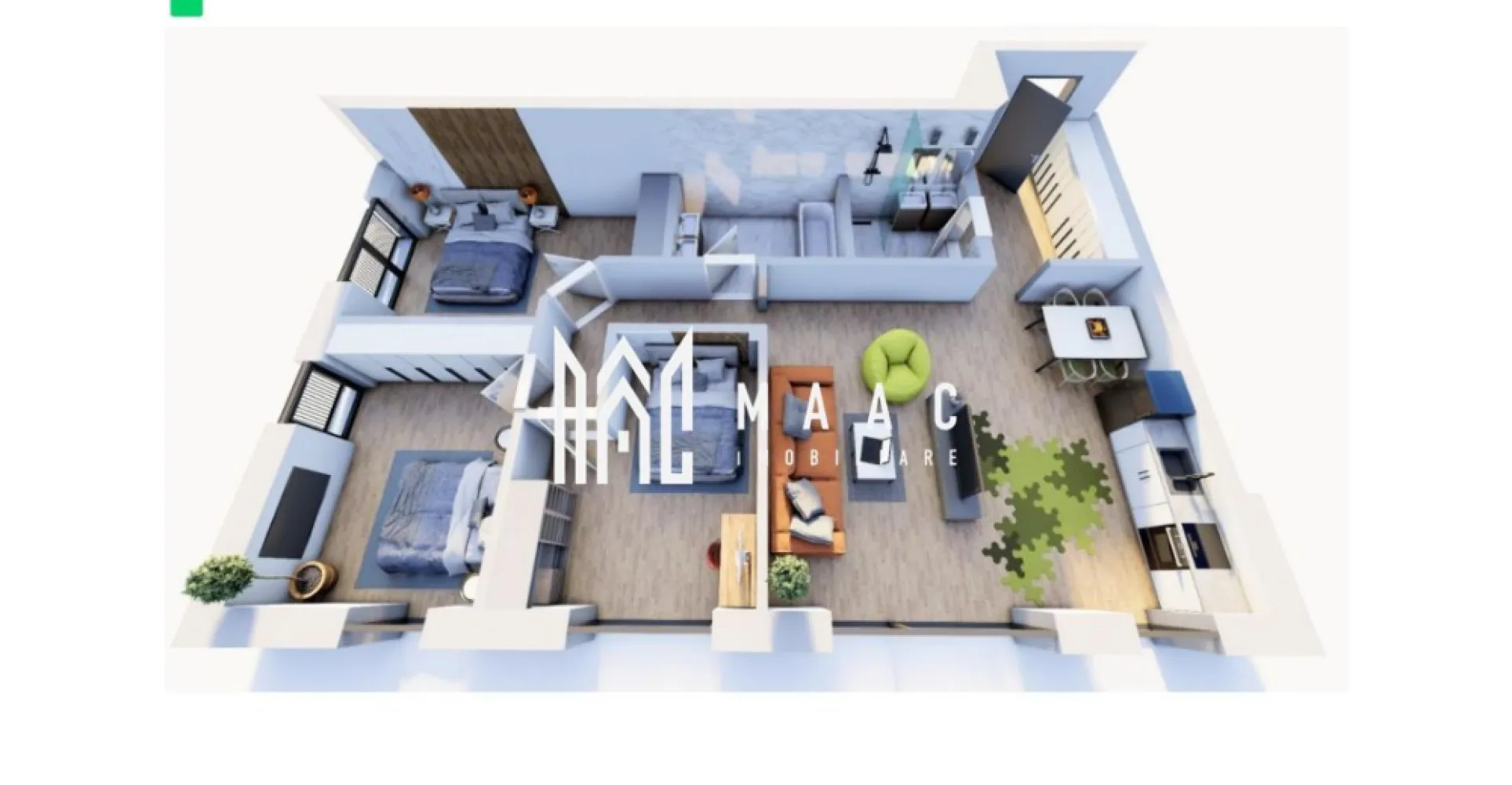 Apartament 4 camere | 95,05 mp utili | Etaj 1 | Arhitecților - Maac Imobiliare prezintă un apartament spațios, ideal pentru o familie numeroasă, situat în Cartierul Arhitecților, la etajul 1 al unui imobil nou, cu finalizare în 2025. Locuința se remarcă prin compartimentarea inteligentă, zona de zi generoasă și finisajele de înaltă calitate, oferind un stil de viață modern și confortabil.

Detalii proprietate:

Suprafață utilă: 95,05 mp

Suprafață construită: 109,20 mp

Cameră de zi + bucătărie: 36,95 mp

3 dormitoare

2 băi

Vestibul și coridor

Loc de parcare inclus în preț

Finisaje și dotări premium:

Zidărie Porotherm

Izolație exterioară Rockwool

Tâmplărie PVC Rehau

Încălzire în pardoseală

Centrală termică proprie

Preinstalare pentru aer condiționat și panouri solare

Casa scării spațioasă și luminoasă

Predare la cheie la finalizarea proiectului

 Contactează-ne pentru planuri, disponibilitate și vizionări specificand ID: CP2857766