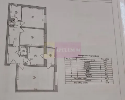 Apartament 3 camere Decomandat Mobilat Complet Colentina- Maior Băcilă