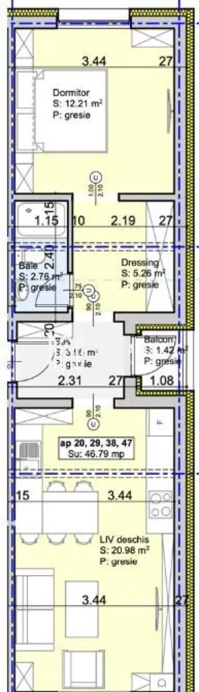 Apartament 2 Camere | Etaj 1 I Lift | Lazaret | Predare Mai 2025 - Maac Imobiliare prezintă ansamblul rezidențial Urban 64, un proiect modern, ideal atât pentru locuință personală, cât și pentru investiție. Situat în zona Lazaret - Compa, acest ansamblu oferă acces facil spre centru, autostradă și toate zonele de interes public. Detalii ansamblu: ✔ Regim de înălțime: P+4E+M, cu 56 de apartamente și garsoniere ✔ Lift Schindler – silentios și modern ✔ Arhitectură contemporană și finisaje de calitate ✔ Predare: Mai 2025 – finisate la cheie, INTABULATE Finisaje incluse: Interior: Ușă metalică de acces, izolată termic și fonic Pereți finisați cu glet și lavabilă albă Parchet, gresie, faianță Obiecte sanitare și rezervor îngropat la baie Tâmplărie PVC cu geam termopan Prize, întrerupătoare, instalații pentru TV și internet Încălzire proprie: centrală termică Immergas și calorifere Spații comune: Casa scării placată cu granit Ușă securizată cu interfon la intrare Plafoniere cu senzori de mișcare Parcare: locuri publice disponibile în zonă. Suprafețe disponibile: Garsoniere și apartamente de 21 mp, 42 mp și 46 mp utili Localizare: Situat în Lazaret, zona Compa, ansamblul rezidențial Urban 64 oferă acces rapid la transport public, școli, grădinițe, magazine și cabinete medicale, fiind la doar 10 minute de centrul Sibiului. Predare în Mai 2025 – apartamentele și garsonierele se predau finisate la cheie, gata pentru mutare! Pentru mai multe detalii precizati telefonic ca ati vazut anuntul ID: CP2388082