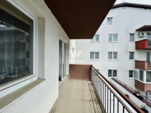 Apartament mobilat, etaj 2, loc de parcare - 48 mp + balcon -