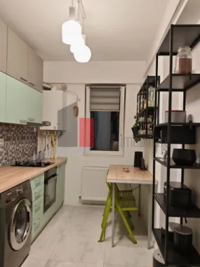 Apartament cu doua camere de vanzare -Pacii-cu centrala-mobilat si utilat