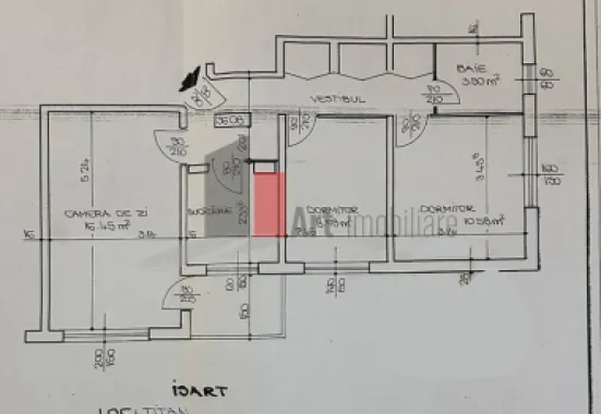 Apartament 3 camere Titan-Sălăjan