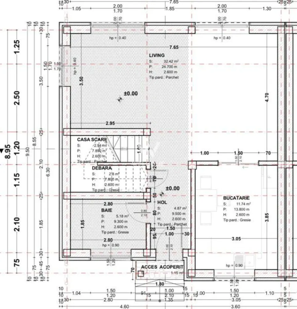 Duplex de vanzare in Selimbar, Sibiu - COMISION ZERO
Va propunem spre vanzare o casa de tip duplex, care este formată din living, bucătărie, 3 dormitoare, 2 băi și o curte liberă de aproximativ 150 mp.

Caracteristici:
• Predare exterior la cheie: fațadă izolată cu polistiren de 10 cm și geamuri cu 3 rânduri de sticlă, 7 camere.
• Interior la alb: pregătit pentru personalizare.
• Dotări incluse: centrală termică și încălzire în pardoseală. (Izolație 10 cm sub încălzirea în pardoseală)
• Curte pavată: gata de amenajare după gusturile dvs.
• Placă de beton peste etaj: locuința beneficiază de placă de beton inclusiv peste etajul superior pentru un plus de rezistență și durabilitate.
• Tencuială interioară și exterioară: casa va fi complet tencuită atât pe interior, cât și pe exterior.

Toate utilitatile

Stadiu actual: Casa este la stadiul de „roșu”, oferind avantajul monitorizării etapelor de construcție și a calității materialelor folosite. 

Preț: 235.000 Euro la alb

Detalii si vizionari: 0752.088.381- Roxana