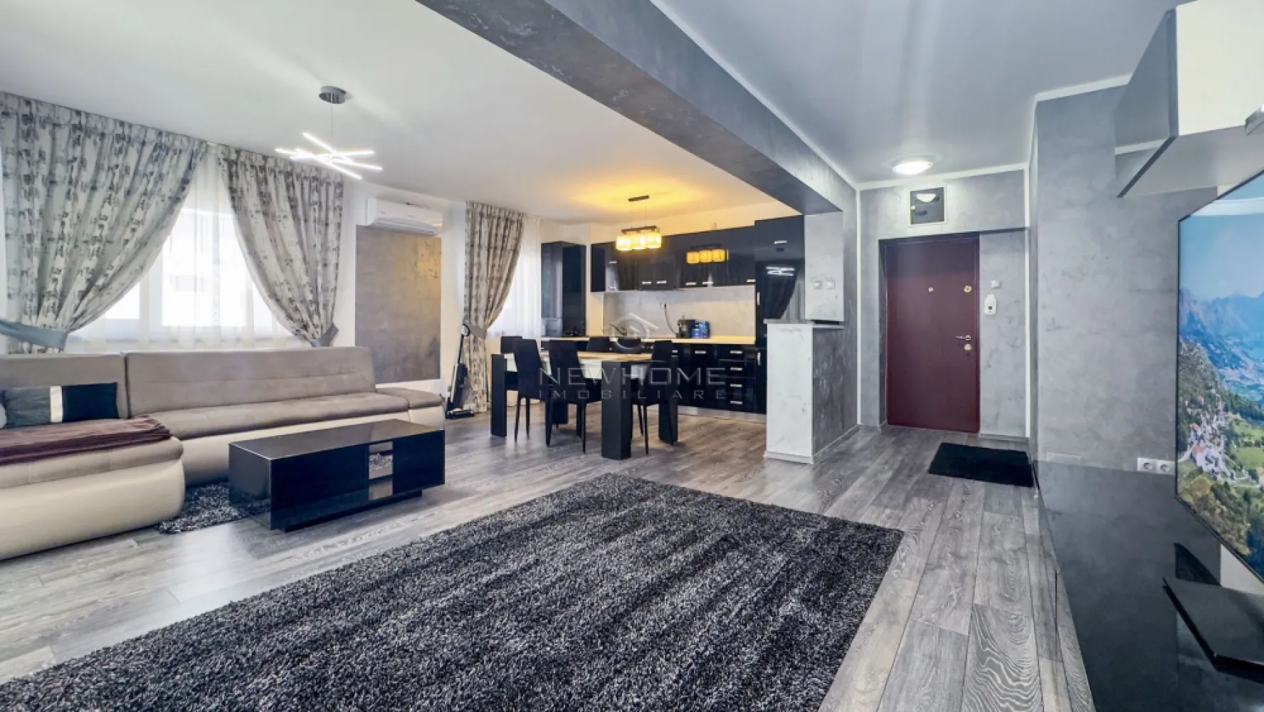 Apartament 3 camere 90 mp, 20 mp terasa, 90 mp gradina - NewHOME Imobiliare ofera in EXCLUSIVITATE spre vanzare, apartament modern cu 3 camere, situat in cartierul Buna Ziua intr-o zona linistita. Apartamentul este amplasat la parterul inalt al unui imobil construit in anul 2015. Compus din: hol, living openspace impreuna cu bucatariea, 2 dormitoare, 2 bai, 2 balcoane, se poate achiziționa și loc de PARCARE subteran, boxa pentru depozitare la prețul de 18.000 euro. Dispune de suprafata utila de 90 mp, 20 mp terase, 90 mp de gradina. Pentru confortul Dvs. se vinde complet mobilat/utilat, dotat cu centrala termica proprie, AER conditionat, electrocasnice de calitate. Avand in vedere poziția si avantajele zonei este una de mare interes, fiind in apropire de transport in comun, magazine alimentare, farmacii, banci etc. Pentru mai multe informatii si pentru a programa o vizionare, contactati-ne cu incredere!