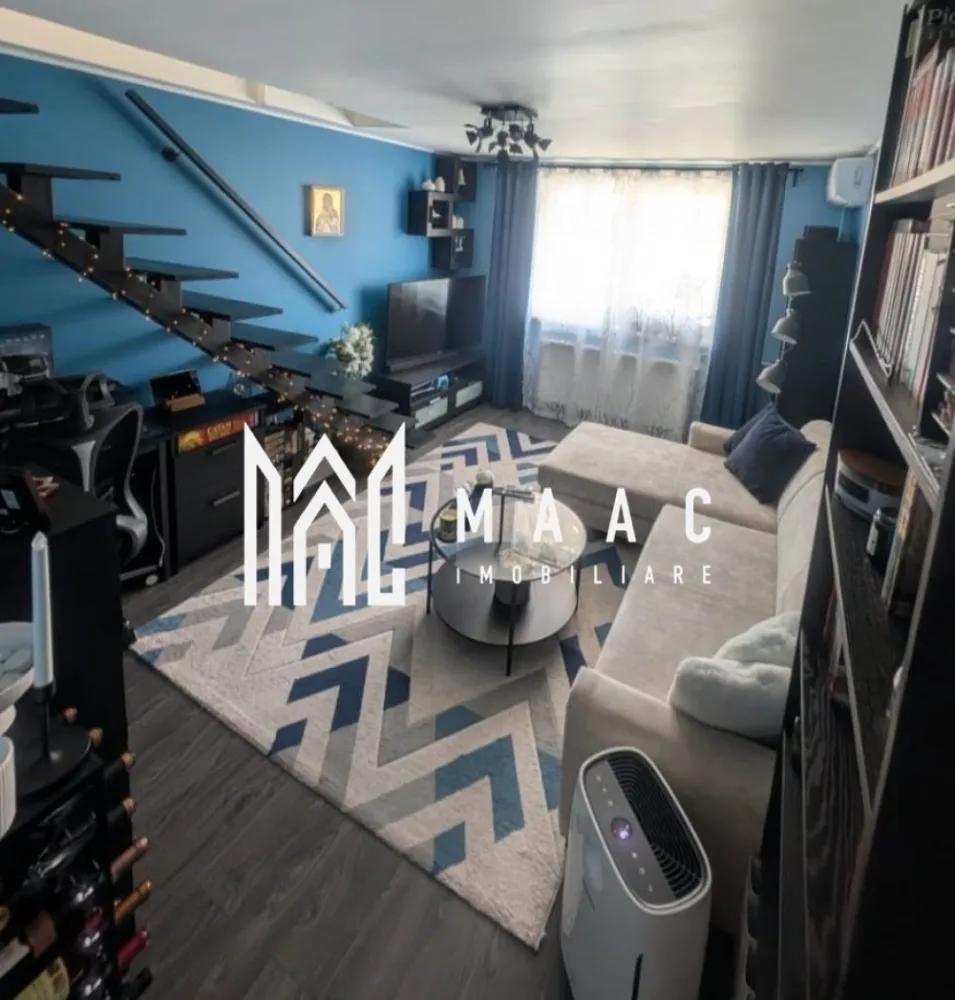 Apartament 2 Camere I 51 mp I Mobilat Complet I Arhitecților - MAAC Imobiliare vă propune spre vânzare un apartament cu 2 camere, amplasat într-o zonă foarte bună din Cartierul Arhitecților, în prima parte a cartierului, pe strada Irina Rosetti, în zona cu parc și cu acces rapid către oraș, poziționare ideală pentru locuire permanentă sau investiție imobiliară.

Apartamentul are o suprafață utilă totală de 80 mp și este compartimentat pe 2 niveluri, oferind un plus de funcționalitate și intimitate. 
Nivelul principal are 51 mp, iar nivelul superior, reprezentat de mansardă/pod amenajat, dispune de 25 mp. Imobilul este situat la etajul 3 din 3 și se vinde complet mobilat și utilat, fiind pregătit pentru mutare imediată.

Compartimentarea este practică și bine organizată:
-Living luminos
-Dormitor
-Bucătărie închisă
-Baie
-Balcon închis, izolat și încălzit, amenajat ca spațiu tehnic și de depozitare
-Mansardă/pod amenajat, ideal pentru dormitor suplimentar, birou sau spațiu multifuncțional

Dotările asigură confort sporit și eficiență:
-Centrală termică proprie cu calorifere
-Aer condiționat pe ambele nivele
-Iluminat inteligent controlabil prin telefon
-Scară interioară din metal tratat și lemn de fag
-Apartament bine întreținut, luminos și eficient energetic

Electrocasnice incluse în preț:
-Combină frigorifică Electrolux
-Mașină de spălat vase Bosch
-Mașină de spălat rufe Bosch
-Uscător de rufe Bosch
-2 televizoare Sony
-Plită electrică, cuptor electric și hotă cu tub

Locația oferă un echilibru excelent între liniște și accesibilitate, fiind situată într-o zonă rezidențială apreciată, cu parc în apropiere și acces rapid către oraș, ceea ce transformă această proprietate într-o opțiune potrivită atât pentru locuință proprie, cât și pentru investiție.

Pentru detalii suplimentare și programarea unei vizionări, vă rugăm să menționați la telefon numărul CP2870659.