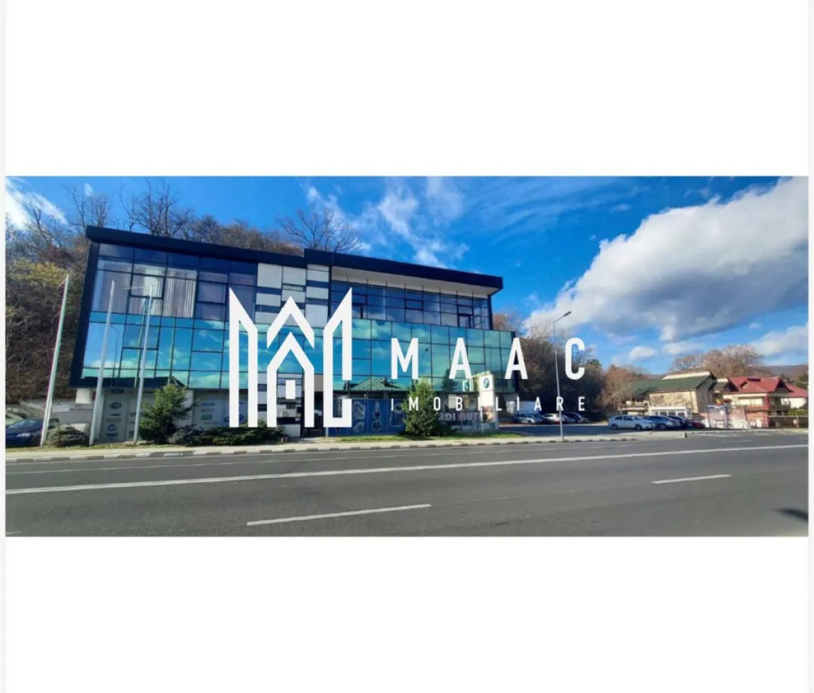 Spatiu Comercial | Nord| 760MP | Pretabil Clinica - MAAC Imobiliare vă propune spre vânzare o clădire de birouri / spațiu comercial, ideală pentru clinică medicală, situată într-o zonă premium din Râmnicu Vâlcea, pe Calea lui Traian, în imediata vecinătate a Spitalul Județean de Urgență Vâlcea.

Imobilul este construit în anul 2012, are regim de înălțime P+2 și dispune de o suprafață totală utilă de 760 mp, fiind amplasat pe un teren cu suprafața totală de 626 mp, la care se adaugă 628 mp teren aferent exclusiv construcției.

Suprafață construită la sol: 280,7 mp
Acces: 2 intrări independente – ideal pentru circuite separate (pacienți/personal)
Destinație: clinică medicală, cabinete individuale, centru de recuperare, spații de birouri, activități comerciale

Un avantaj major al proprietății îl reprezintă parcarea generoasă:

* 12 locuri de parcare private, cu acces securizat prin barieră
* 14 locuri de parcare publice, disponibile în imediata apropiere

Datorită poziționării excelente, vizibilității foarte bune și proximității față de unități medicale și instituții publice, această clădire reprezintă o oportunitate solidă de investiție, fiind ideală atât pentru desfășurarea directă a unei activități medicale, cât și pentru achiziție cu scop investițional.

Pentru detalii suplimentare și vizionări, MAAC Imobiliare vă stă la dispoziție.

ID: CP2873255