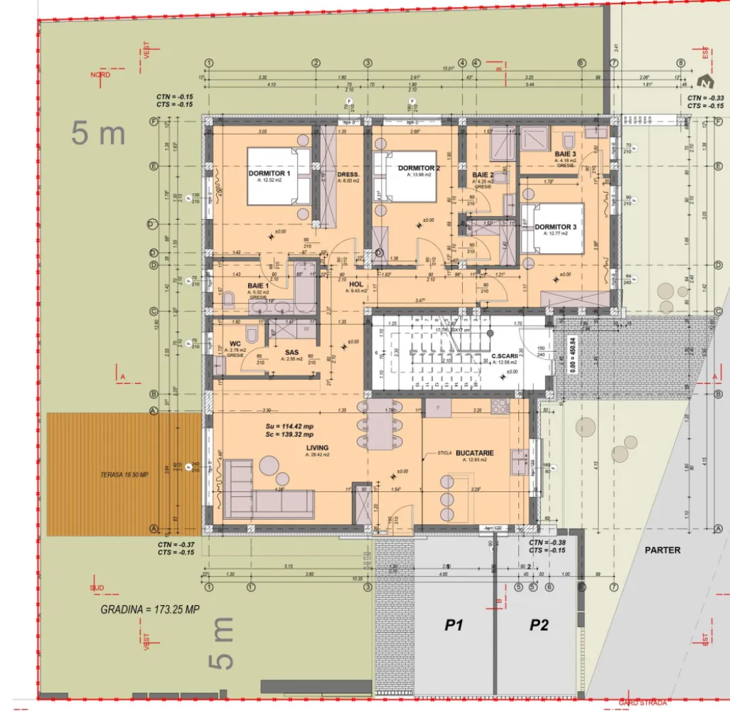 Edifiq 6 – Apartament cu 3 Dormitoare și Living Generos | Curte Privată de 200 mp – Spațiu, Lumină și Intimitate - Edifiq 6 – Locuințe premium pe Strada Grigore IonescuÎți dorești un apartament modern, într-un imobil exclusivist, cu doar 4 apartamente? Am creat Edifiq 6 exact pentru tine! Proiectat pentru confortul tău, cu finisaje premium și loc de parcare inclus. Situat într-o zonă liniștită și bine conectată la oraș! Grăbește-te, mai sunt doar 3 disponibile!Ce face acest proiect special?Izolație premium – cu vată bazaltică de 10 cm – confort termic garantatBalustrade din sticlă securizată – design modern și siguranțăSupraveghere video 24/7 – liniștea ta conteazăÎncălzire în pardoseală – adio podele reci!Ferestre cu 3 foi de sticlă și 3 garnituri – liniște și eficiență energeticăCentrală termică Bosh în condensare – economie și confortTerasă izolată și spațioasă – locul perfect pentru relaxareFinisaje de înaltă calitate – plus de eleganță fiecărui detaliuDisponibilitateParterApartament 1 – Suprafață utilă 115 mp + curte privată de 200 mp. Preț: 229.000 EURO + TVA.Predare în decembrie 2025! Rezervă acum cu un avans de doar 30%!&nbsp;Sună acum și hai să vezi viitorul tău cămin!