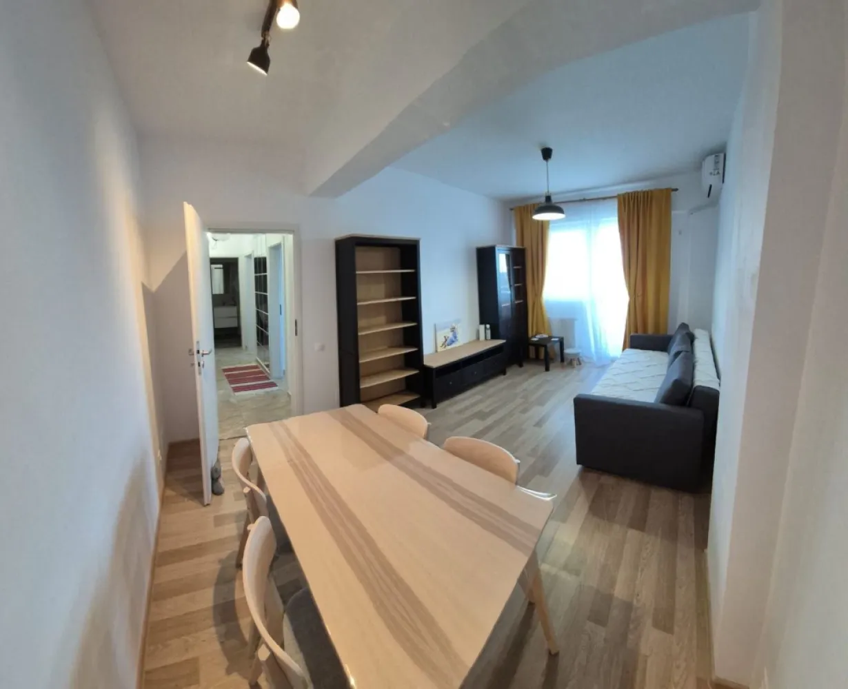 Inchiriez apartament - Inchiriez apartament 2 camere, decomandat, mobilat si utilat, centrala proprie, aer conditionat.
Detin loc de parcare in subteran.
Situat la et 11, pe bld. Metalurgiei, la 8 min de mers de statia de metrou Dimitrie Leonida si 2 min de statia de autobuz.
In apropiere se afla Parcul Tudor Arghezi, Metro, Auchan, Grand Arena, scoli, gradinite.
