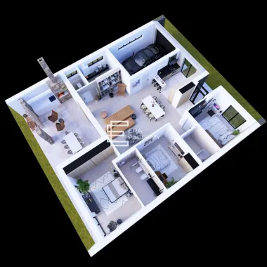 Casă Individuală pe un Singur Nivel | 169 mp Utili | Teren 593 mp | Sura Mica