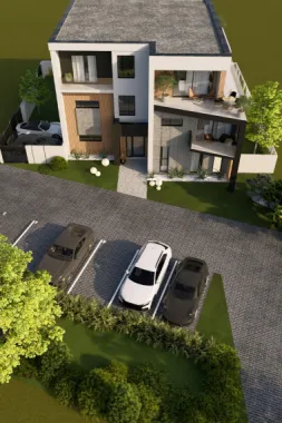 Edifiq 6 – Apartament cu 3 Dormitoare și Living Generos | Curte Privată de 200 mp – Spațiu, Lumină și Intimitate