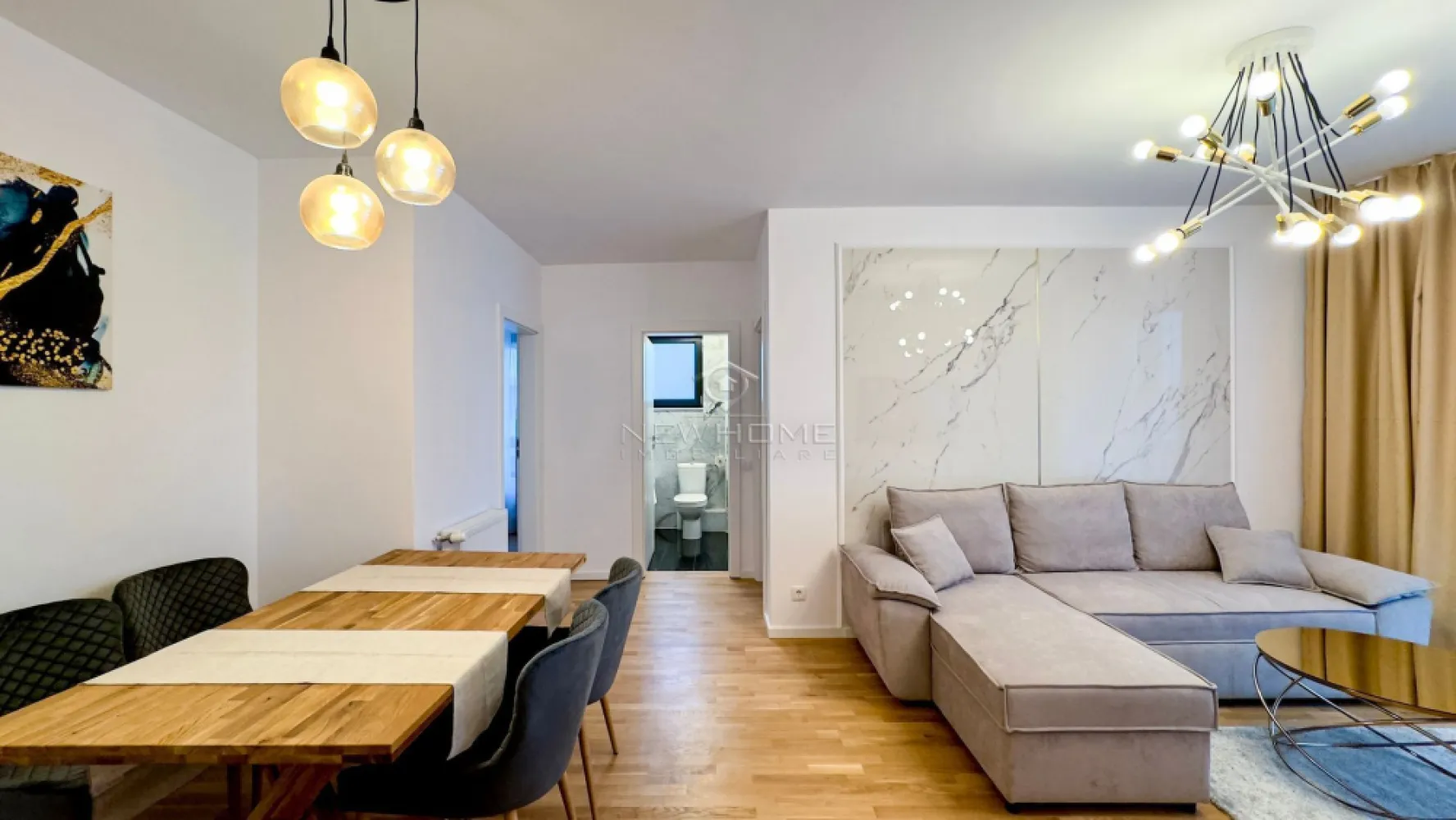 Apartament 3 camere, Parcare, zona Iulius Mall Park Lake - NewHOME imobiliare ofera spre vanzare apartament modern cu 3 camere semidecomandat, in ansamblul rezidential Park Lake, zona Iulius Mall. Apartamentul dispune de o suprafata utila de 67 mp + 8 mp balcon, amplasat la etajul 9 din 10 al unui imobil nou finalizat in anul 2023. Pozitionarea sa ofera sansa de a va bucura in fiecare zi de o panorama superba deasupra lacului Gheorgheni. Compartimentat astfel: hol, living, bucatarie, 2 dormitoare, 2 bai, balcon, optional loc de PARCARE subteran pretul de 20.000 euro. Pentru confortul Dvs. se vinde complet mobilat/utilat, dotat cu centrala termica proprie, AER conditionat, electrocasnice de calitate, masina de spalat haine, plita, hota, cuptor electric, frigider, TV. etc. Avand in vedere poziția si avantajele zonei este una de interes maxim, datorita pozitionarii fiind in apropiere de Iulius Mall, Porsche Engineering, facultatea FSEGA, Business centre, Iulius Park, etc. Pentru mai multe informatii si pentru a programa o vizionare, contactati-ne cu incredere!