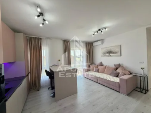 Apartament cu 2 camere de inchiriat, prima inchiriere, Giroc