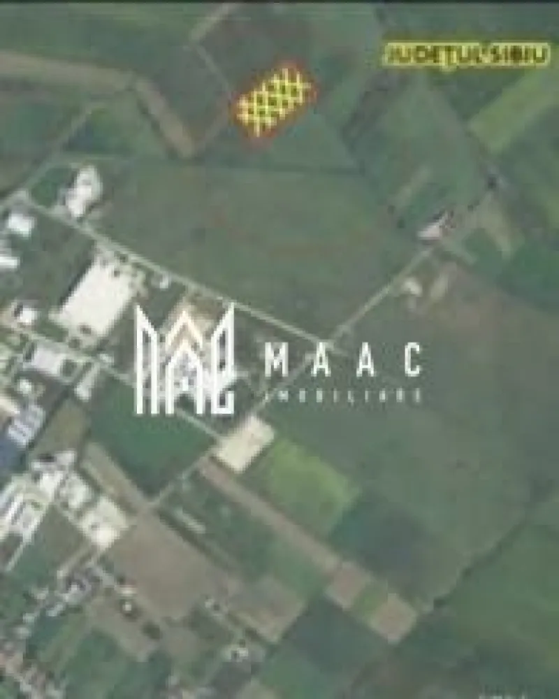 Teren | 8200 MP | Oportunitate investiție | Extravilan | Șura Mică - MAAC Imobiliare vă propune spre vânzare un teren extravilan cu o suprafață de 8.200 MP, localizat strategic. Proprietatea reprezintă o investiție excelentă, având potențial ridicat de a deveni intravilan, construibil în viitorul apropiat datorită dezvoltărilor planificate în vecinătate.

Poziționarea sa lângă unități productive și logistice existente, îi conferă o valoare adăugată pentru orice investitor care urmărește extinderea activității în zona Sibiului.

Detalii Tehnice:

-Suprafață: 8.200 MP

-Status: Extravilan,Arabil.

 Infrastructură și Utilități:

-Accesul auto se face pe drum de pământ/pietruit.

-Rețelele de utilități sunt în zonă,în apropiere.

-Potențial: Zonă de investiții cu perspective clare de transformare în spațiu industrial sau comercial.

Pentru vizionări sau mai multe detalii contactați-ne și specificați că ați văzut anunțul cu ID: CP2881645.