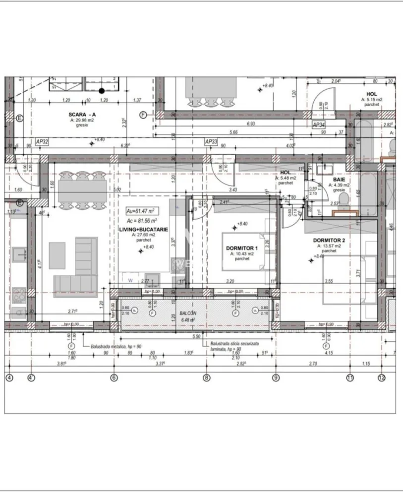 Apartament cu 3 camere LA CHEIE