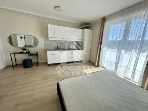 Apartament cu 1 camera, mobilat, zona centrala din Giroc