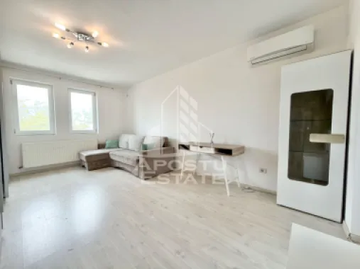 Apartament cu 2 camere mobilat la etajul 2 decomandat in Giroc, asfalt