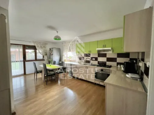 Duplex cu 4 camere si 2 bai complet mobilat si utilat in Giroc.