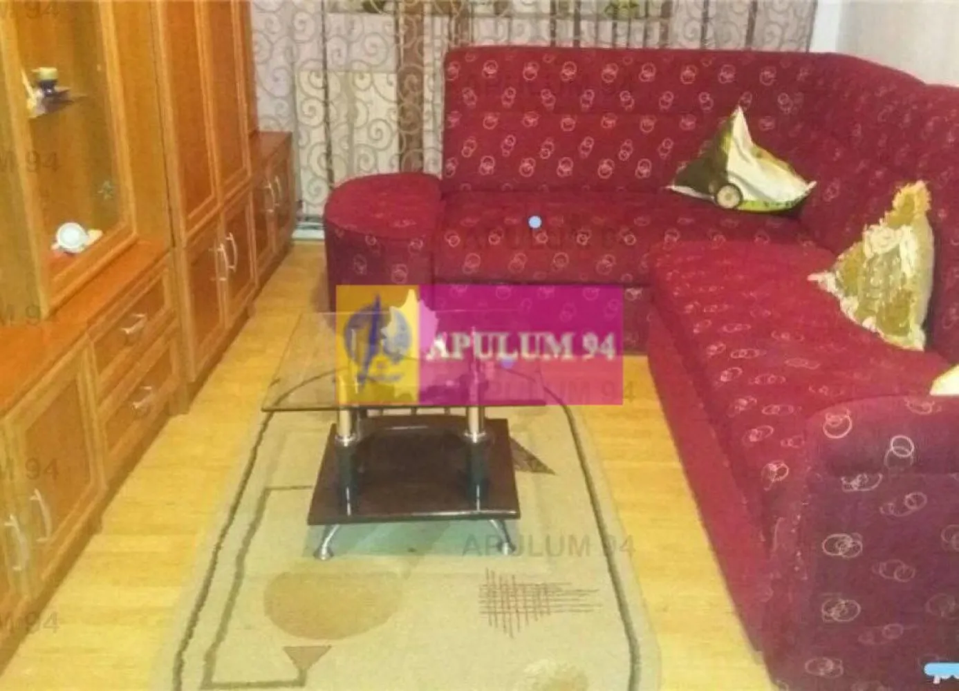 Apartament 4 camere Colentina Maior Bacila - Compania imobiliara Apulum 94 ofera spre vanzare apartament 4 camere situat in Colentina, zona Maior Bacila, la parter/8 , in bloc reabilitat si izolat termic, cu o suprafata totala de 90 mp, semidecomandat, 2 bai, 2 balcoane inchise cu termopan. centrala proprie, gresie, faianta, parchet
