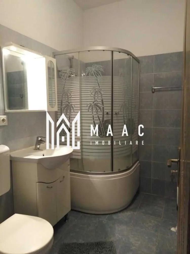 Garsonieră decomandată | Turnișor, Sibiu | 32 mp, balcon, parcare - Apartament de închiriat în Sibiu, în zona Turnișor: garsonieră decomandată de 32 mp utili, situată la etajul 3 din 4, cu balcon și loc de parcare inclus.

Detalii proprietate:
• Suprafață utilă: 32 mp
• Suprafață construită: 38 mp
• Compartimentare: decomandată
• Baie: 1
• Bucătărie: 1
• Etaj 3 din 4
• Imobil finalizat, construit în anul 2000
• Stare interioară: bună
• Balcon cu acces din cameră și bucătărie
• Loc de parcare inclus
• Centrală termică proprie pe gaz și aer condiționat
• Dotări: mașină de spălat rufe, combină frigorifică, aragaz cu cuptor
• Disponibilă începând cu data de 15 iunie
• Contractul de închiriere se înregistrează la ANAF

Zonă și acces:
Proprietatea este amplasată în cartierul Turnișor, cu acces rapid către Zona Industrială Vest și către centrul orașului. Stația de autobuz este la aproximativ 2 minute de mers pe jos.

Cod anunț CP3128556. Contactați echipa MAAC Imobiliare pentru detalii suplimentare și pentru programarea unei vizionări.