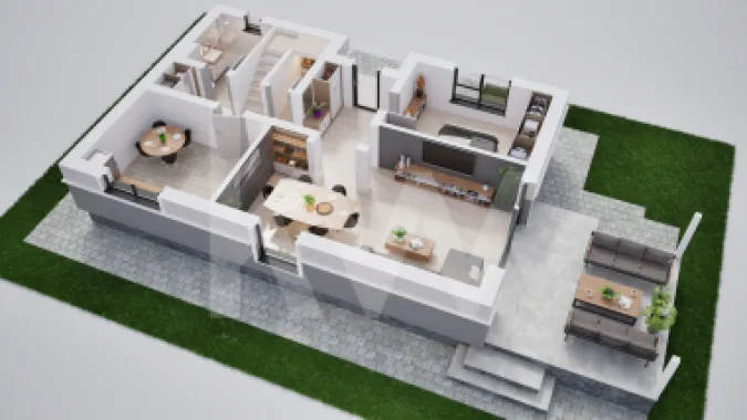 Casa individuala 5 camere in cartier nou Șură Mica