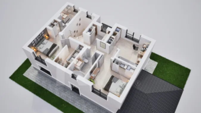 Casa individuala 5 camere in cartier nou Șură Mica