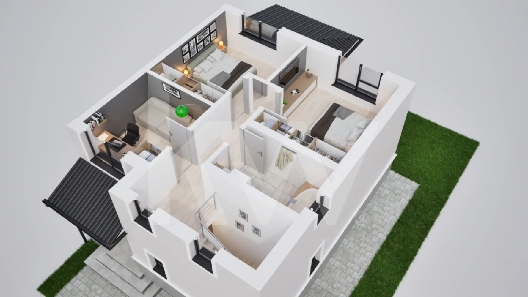 Casa duplex 4 camere in cartier nou Șură Mica