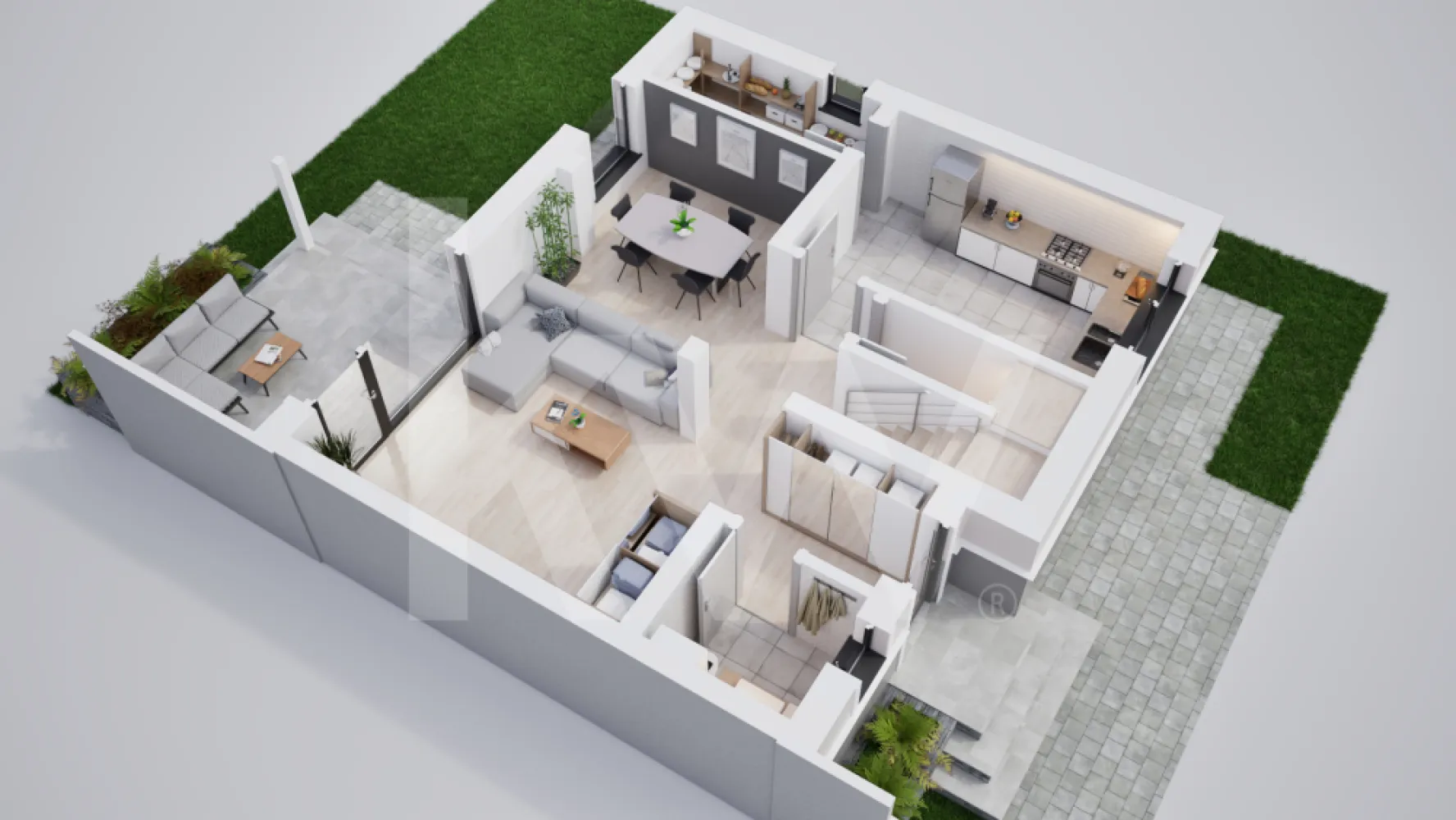 Casa duplex 4 camere in cartier nou Șură Mica